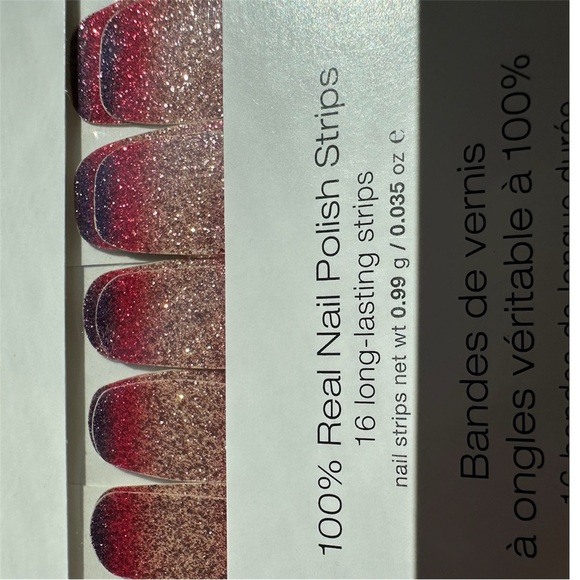 Color Street Nuclear Fuchsian Nail Polish Strips - Picture 2 of 4